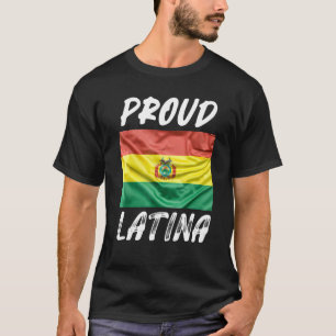 Camiseta Bandera de Bolivia del mes de la herencia hispánic