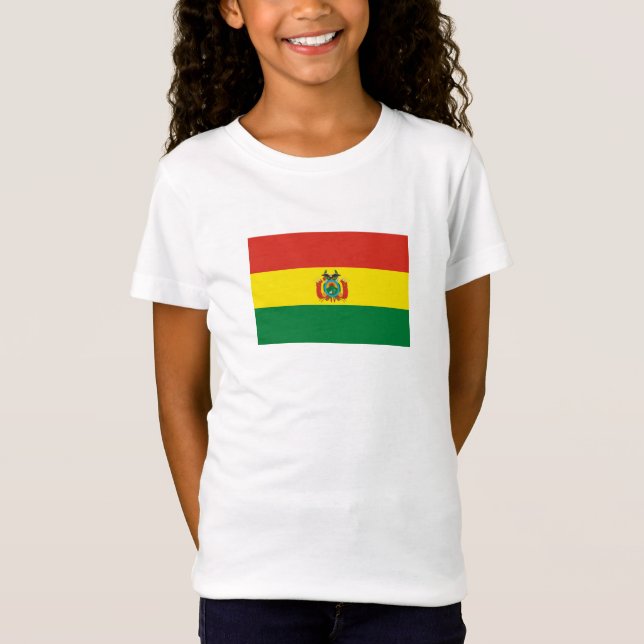 Camiseta Bandera de Bolivia Patriótica (Anverso)