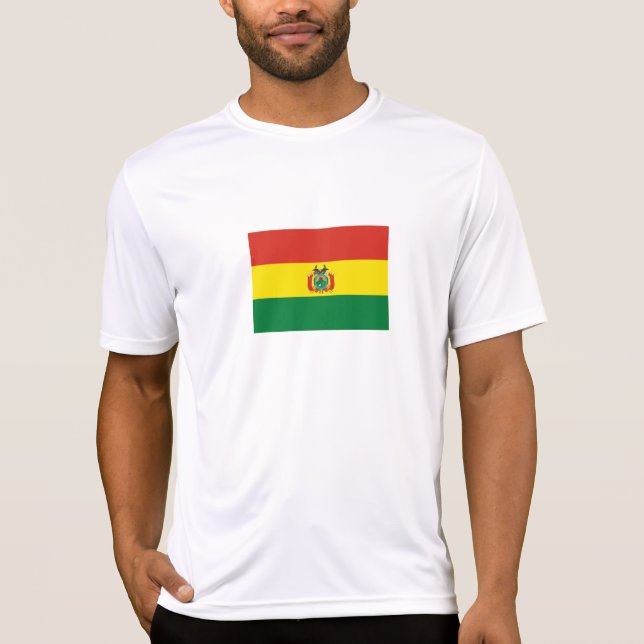Camiseta Bandera de Bolivia Patriótica (Anverso)
