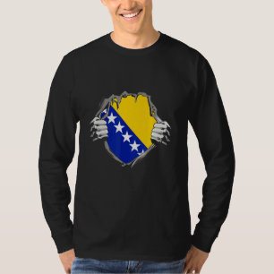 Camiseta bandera de Bosnia Herzegovina