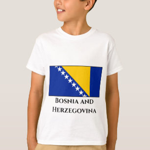 Camiseta Bandera de Bosnia y Herzegovina