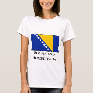 Camiseta Bandera de Bosnia y Herzegovina