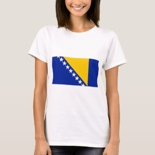 Camiseta Bandera de Bosnia y Herzegovina
