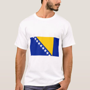 Camiseta Bandera de Bosnia y Herzegovina