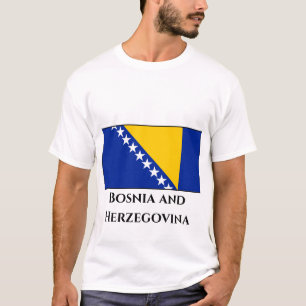 Camiseta Bandera de Bosnia y Herzegovina