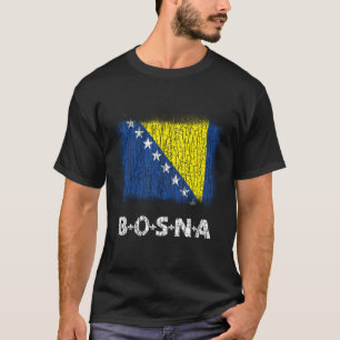 Camiseta Bandera De Bosnia Y Herzegovina Usada Buscar A Tod