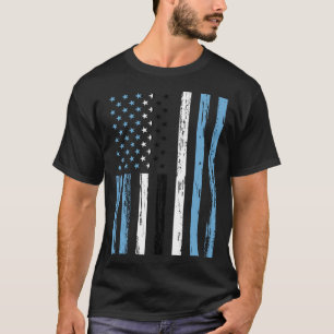 Camiseta Bandera de Botsuana América EE. UU. Está en mi ADN
