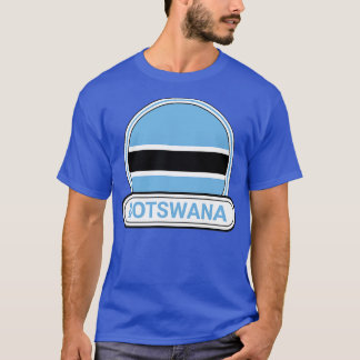 Camiseta Bandera de Botswana para el país de Botswana