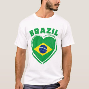 Camiseta Bandera de Brasil