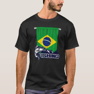 Camiseta Bandera De Brasil
