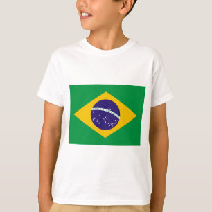 Camiseta Bandera de Brasil