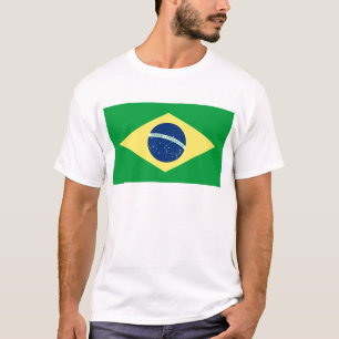 Camiseta bandera de brasil