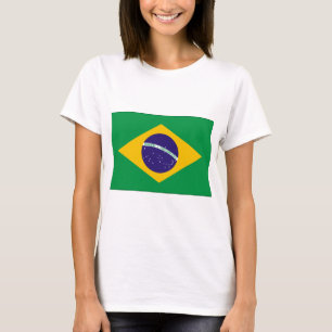 Camiseta Bandera de Brasil