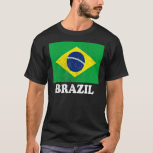 Camiseta Bandera de Brasil: Bandera brasileña