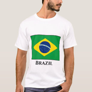 Camiseta Bandera de Brasil (brasileño)