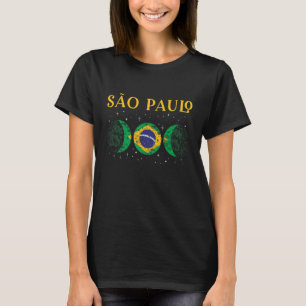 Camiseta Bandera de Brasil para vacaciones en ciudad brasil