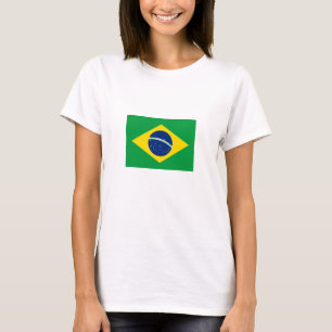 Camiseta Bandera de Brasil Patriótica