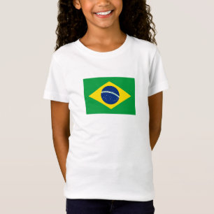Camiseta Bandera de Brasil Patriótica