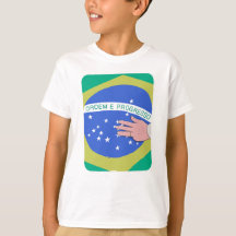 Bandera de Brasil y Mano de Lula - Brasileño Patri