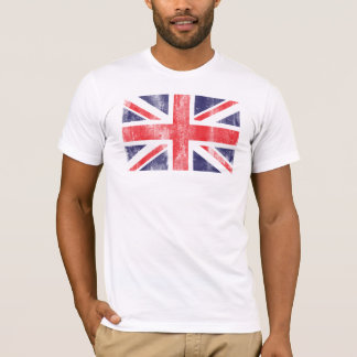 Camiseta Bandera de Británicos del vintage