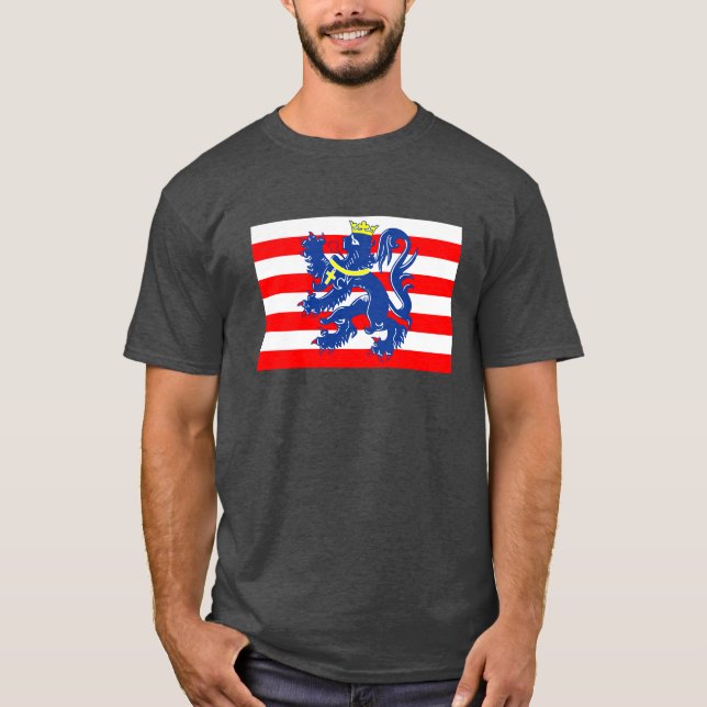 Camiseta Bandera de Brujas/ Brujas, Bélgica (Anverso)