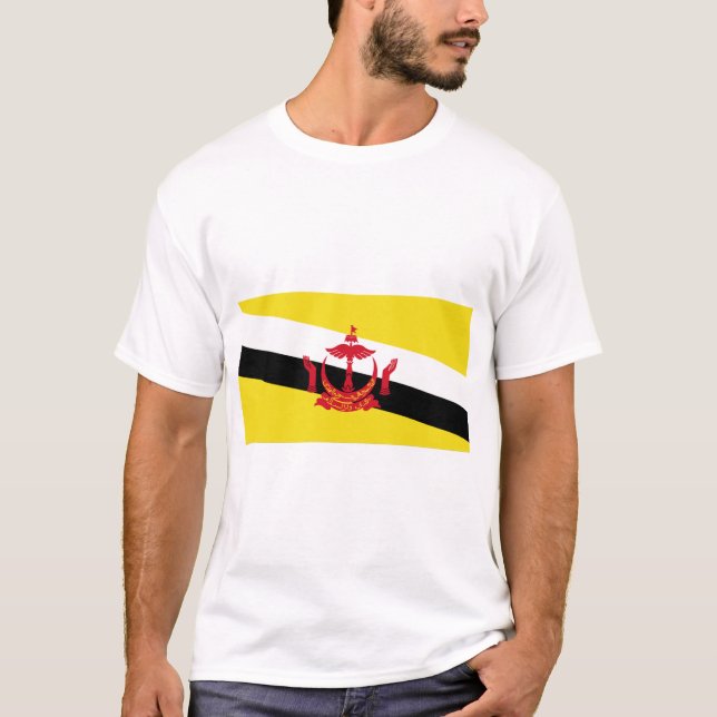 Camiseta Bandera de Brunéi (Anverso)