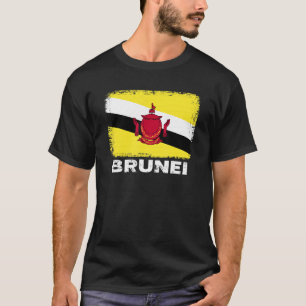 Camiseta Bandera de Brunéi apoya a las mujeres bruneanas
