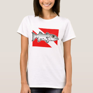 Camiseta Bandera de buceo Barracuda