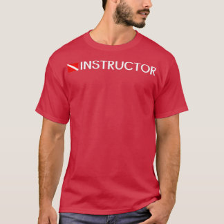 Camiseta Bandera de buceo del instructor de buceo