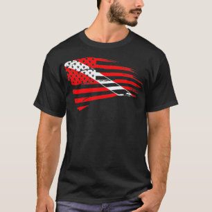 Camiseta Bandera de buceo Scuba Patriótica