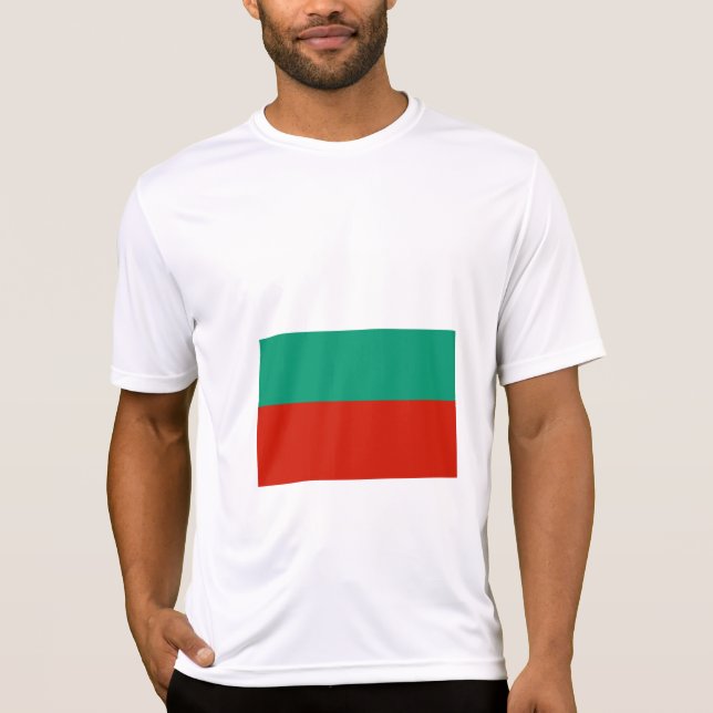 Camiseta Bandera de Bulgaria (Anverso)