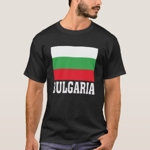 Camiseta Bandera de Bulgaria Recuerdo Patriótico Raíces Nac