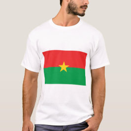 Camiseta Bandera de Burkina Faso