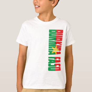 Camiseta Bandera de Burkina Faso