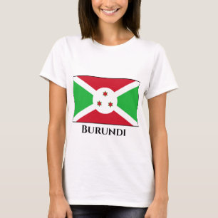 Camiseta Bandera de Burundi