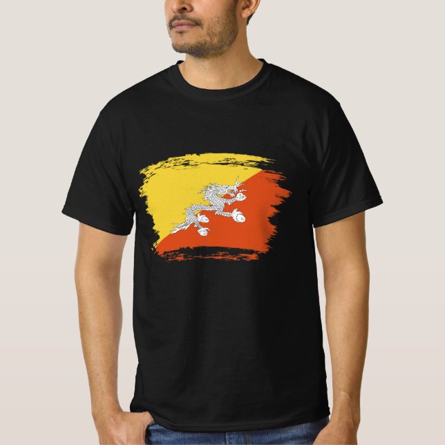 Camiseta Bandera de Butano (Anverso)