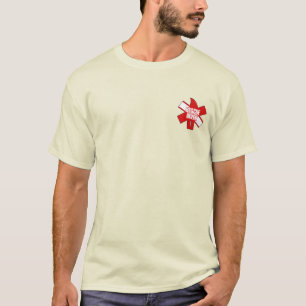 Camiseta Bandera de buzo de rescate Cross Dive estilo 1