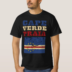 Camiseta Bandera de Cabo Verde