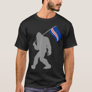 Camiseta Bandera De Cabo Verde O Cabo Verde