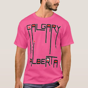 Camiseta Bandera de Calgary Alberta Canadá