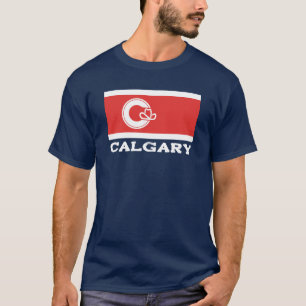 Camiseta Bandera de Calgary, CANADÁ