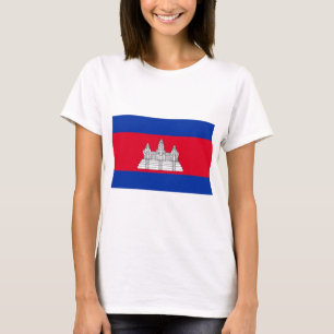 Camiseta Bandera de Camboya