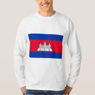 Camiseta Bandera de Camboya