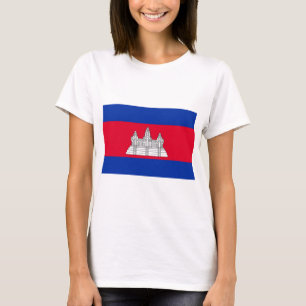 Camiseta Bandera de Camboya