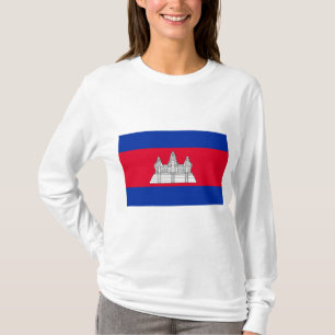 Camiseta Bandera de Camboya