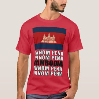 Camiseta Bandera de Camboya