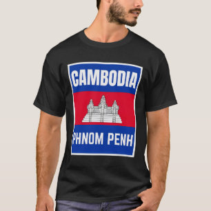 Camiseta Bandera de Camboya � espíritu de Australia