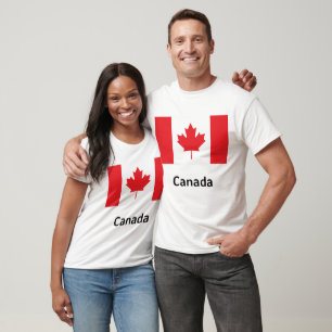 Camiseta Bandera de Canadá