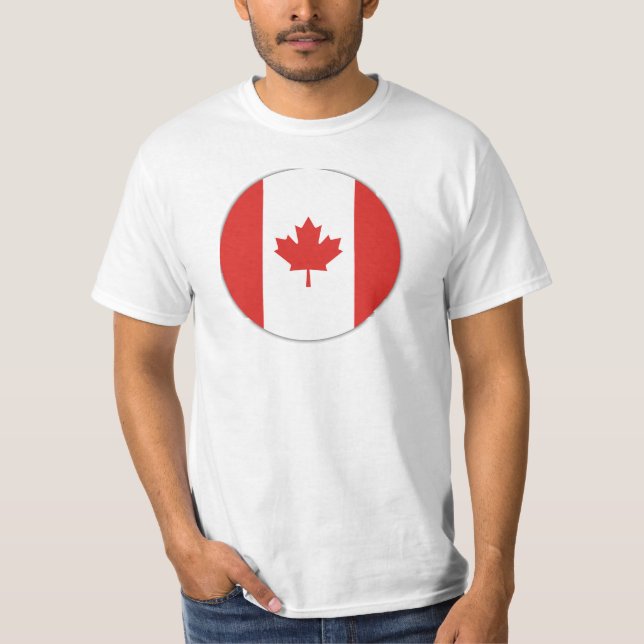 Camiseta Bandera de Canadá (Anverso)