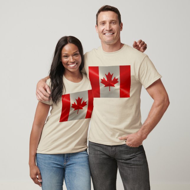 Camiseta Bandera de Canadá (Unisexo)